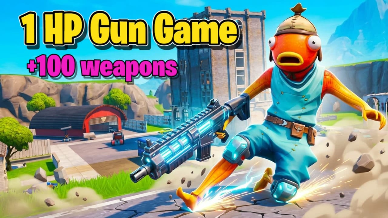 Vignette de la map One SHOT  Gun Game insta-respawn