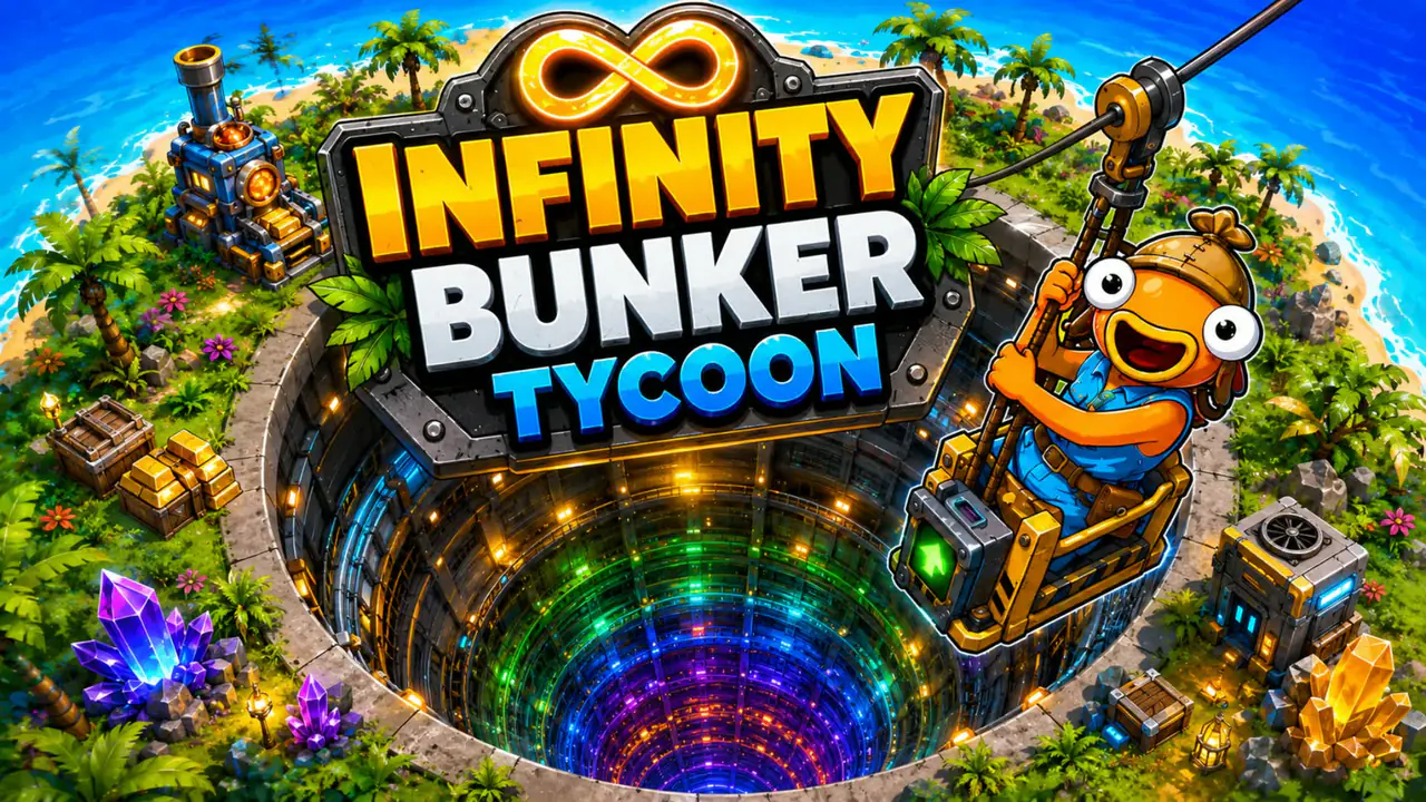 Vignette de la map Infinity Bunker Tycoon
